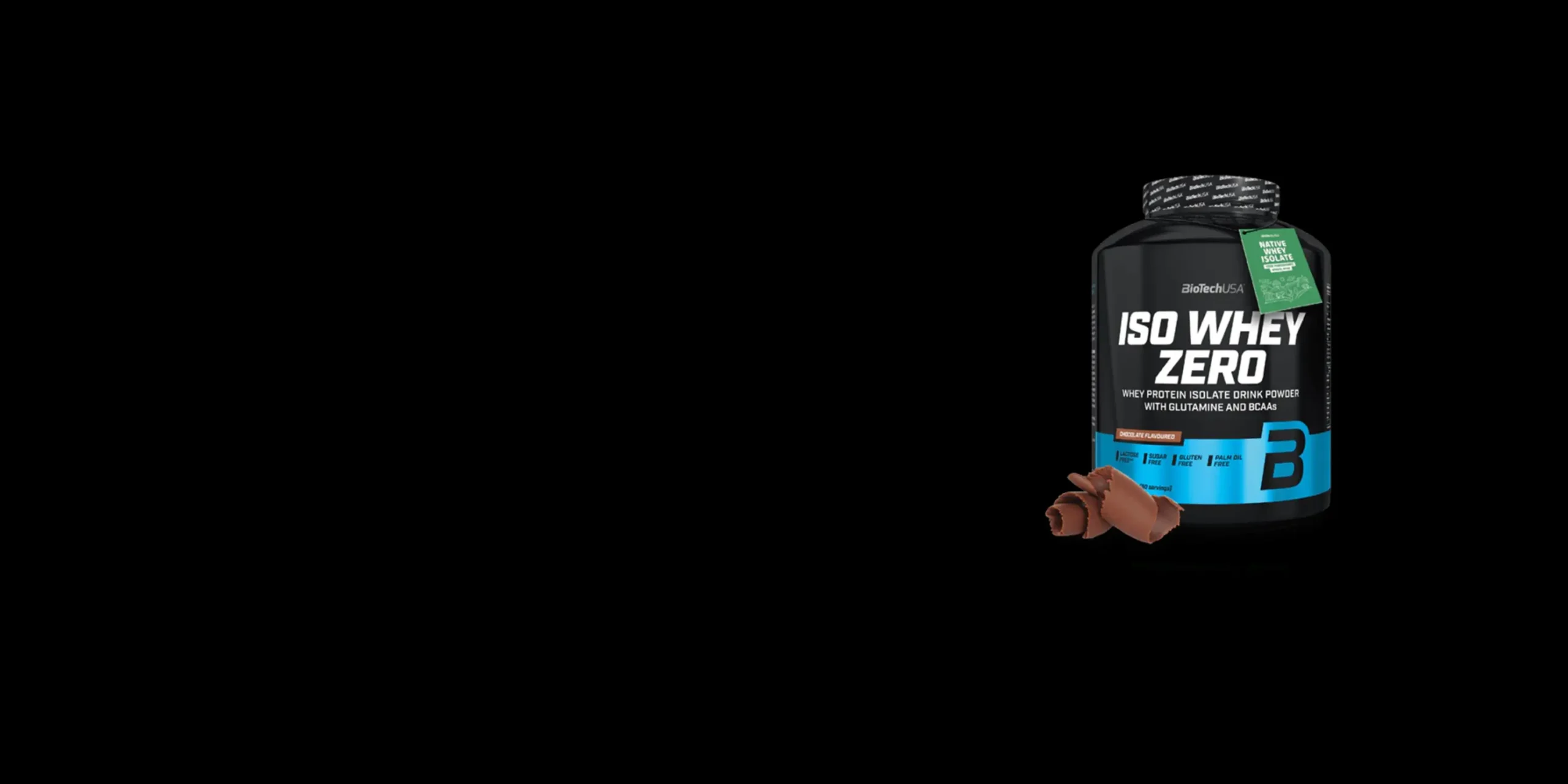 Biotechusa iso whey zero background